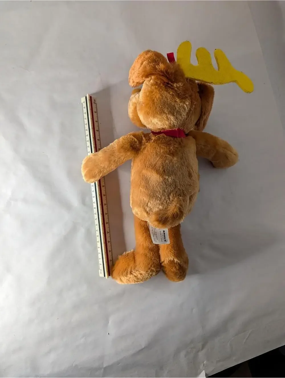Kohl's Cares Max Dog Medium Plush Stuffed Toy Dr Seuss Christmas Brown Antler